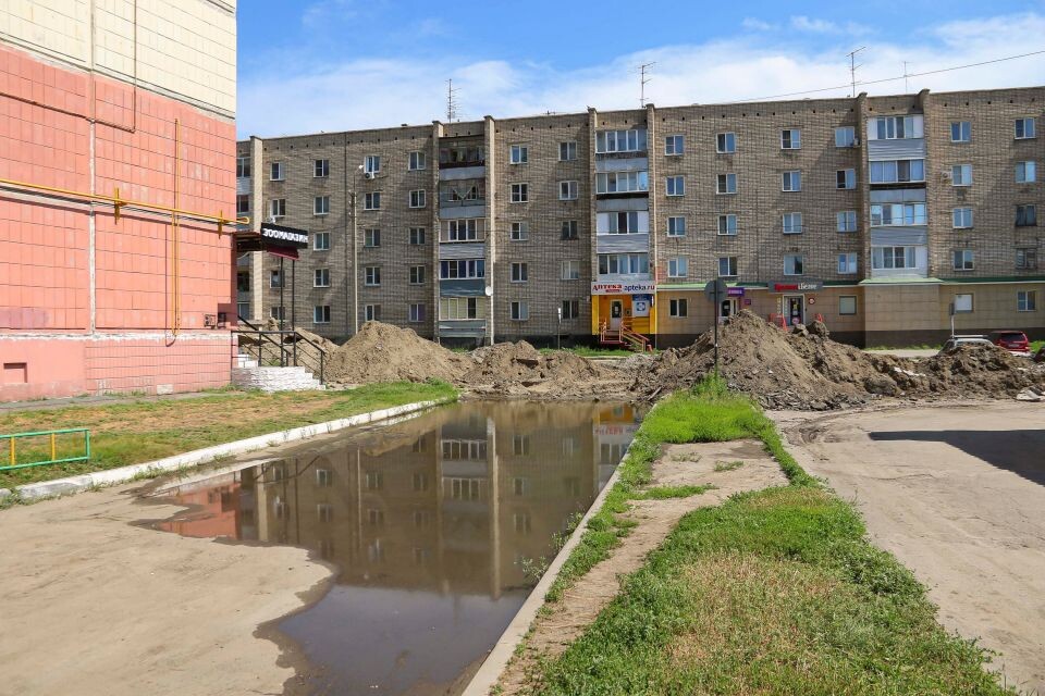    Реконструкция тепловых сетей в Новоалтайске на ул. Космонавтов . Источник: Виталий Барабаш