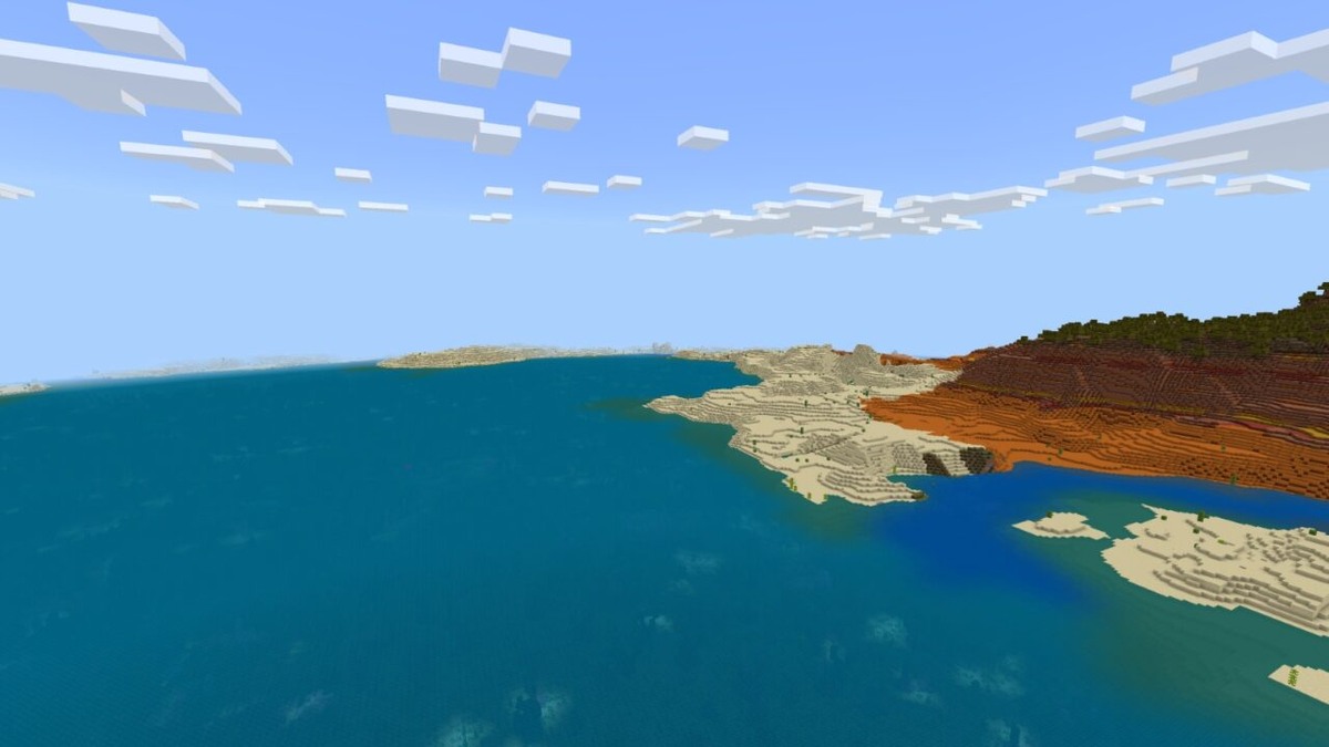 Скриншоты Мода Убирающий Туман для MCPE