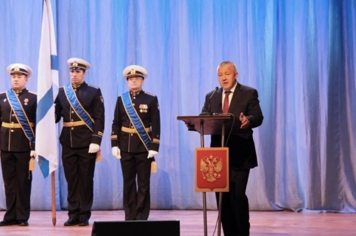    Камчатский депутат принял участие в торжественном собрании ко Дню ВМФ