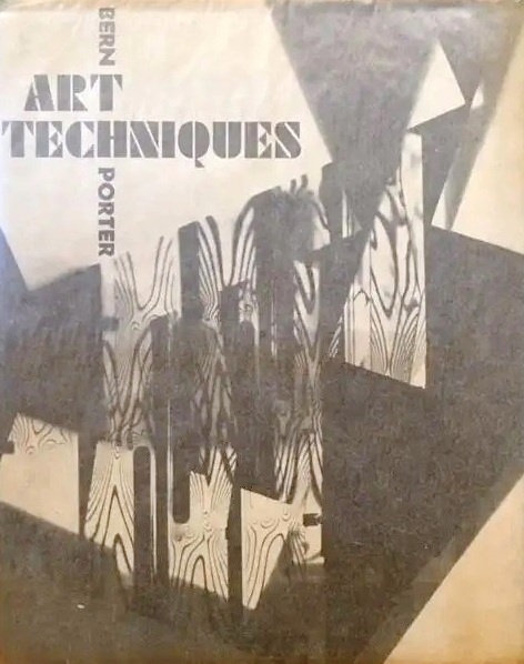 Обложка первого издания книги Портера "Техники искусства", 1947