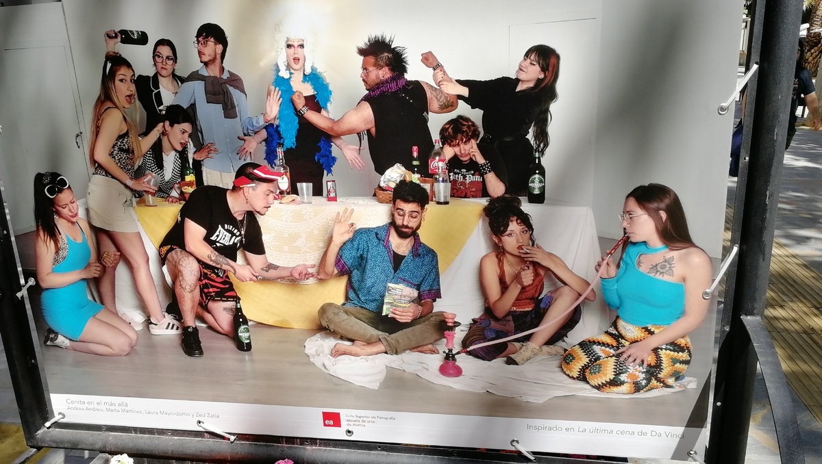 "Тайная вечеря" по представлениям молодых испанских художников