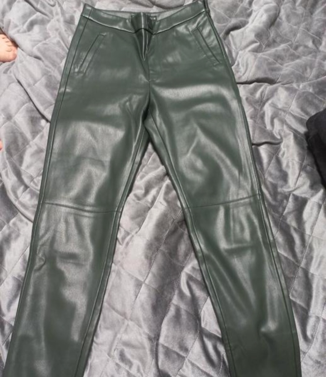 Кожаные штаны ZARA