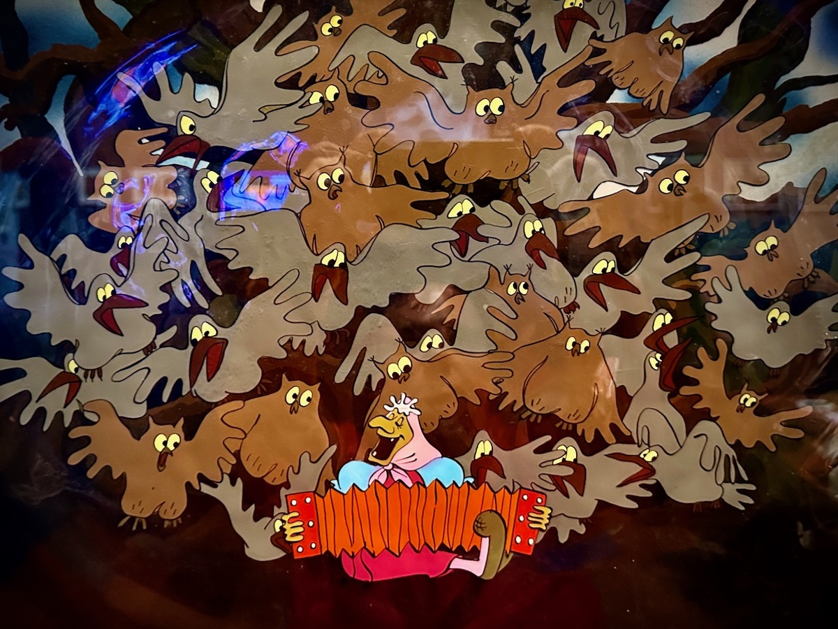 Москва, Россия. ВДНХ. Фото с выставки «Жить дружно», приуроченной к 110-летию советской анимации. Май 2023. Фото автора