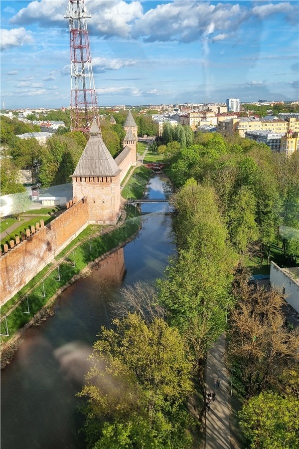 Большую часть крепости в 1812 году уничтожил Наполеон, но остатки все равно впечатляют
