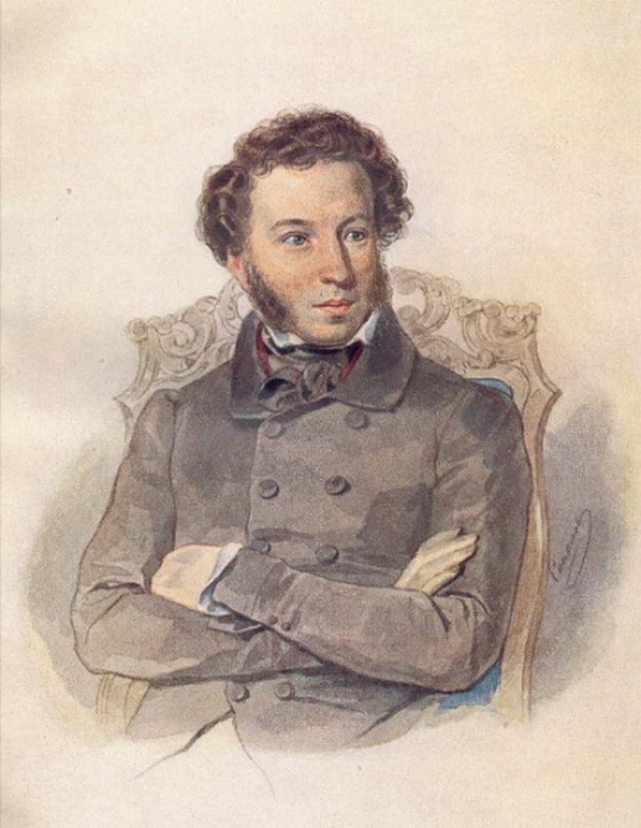 Петр Федорович Соколов, портрет Александра Сергеевича Пушкина, 1836 год. Из собрания Всероссийского музея А.С. Пушкина (Санкт-Петербург)