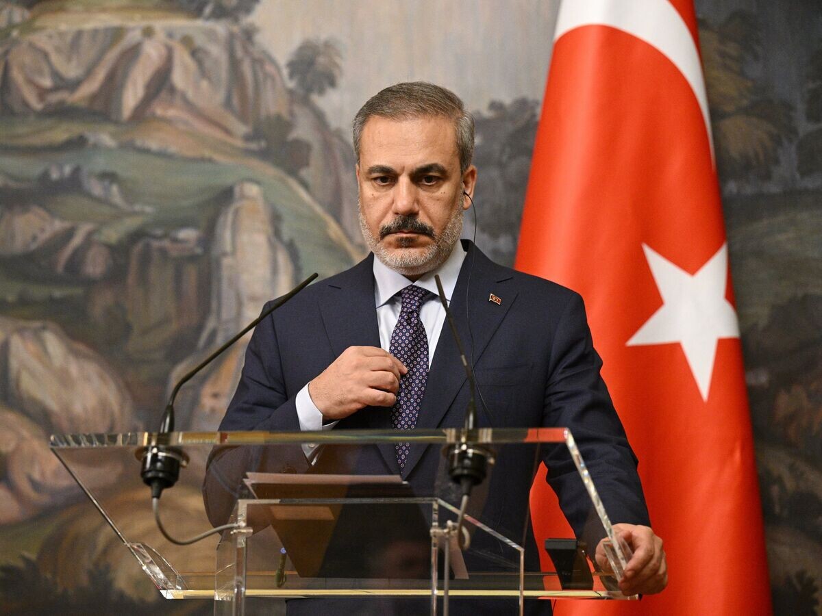    Министр иностранных дел Турции Хакан Фидан© РИА Новости . Алексей Филиппов