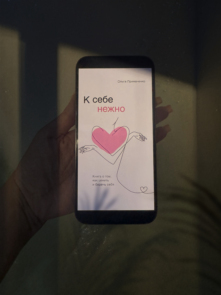 Обложка книги Ольги Примаченко "К себе нежно".