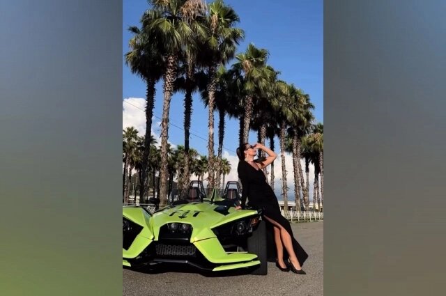    Оксана Федорова отдыхает в Сочи. Фото: Скриншот