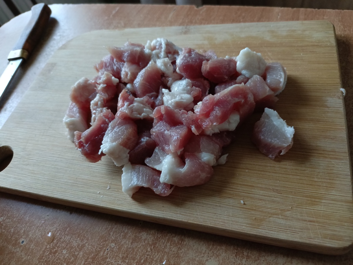 Нарезка мяса