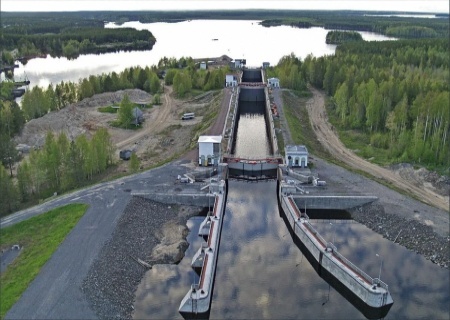    В результате прорыва на Беломорканале под воду ушёл посёлок в Сегежском округе