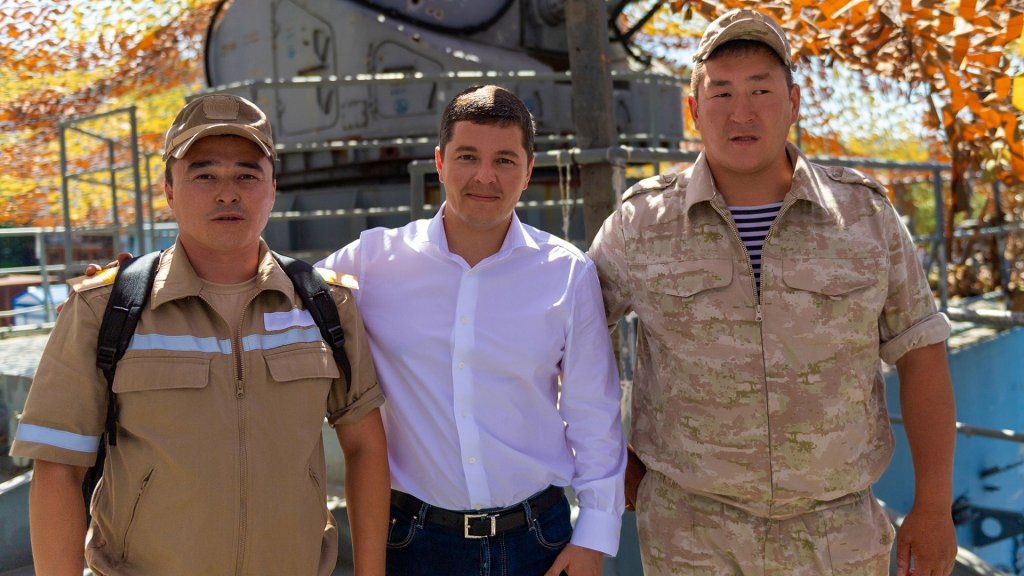    Встреча с моряками