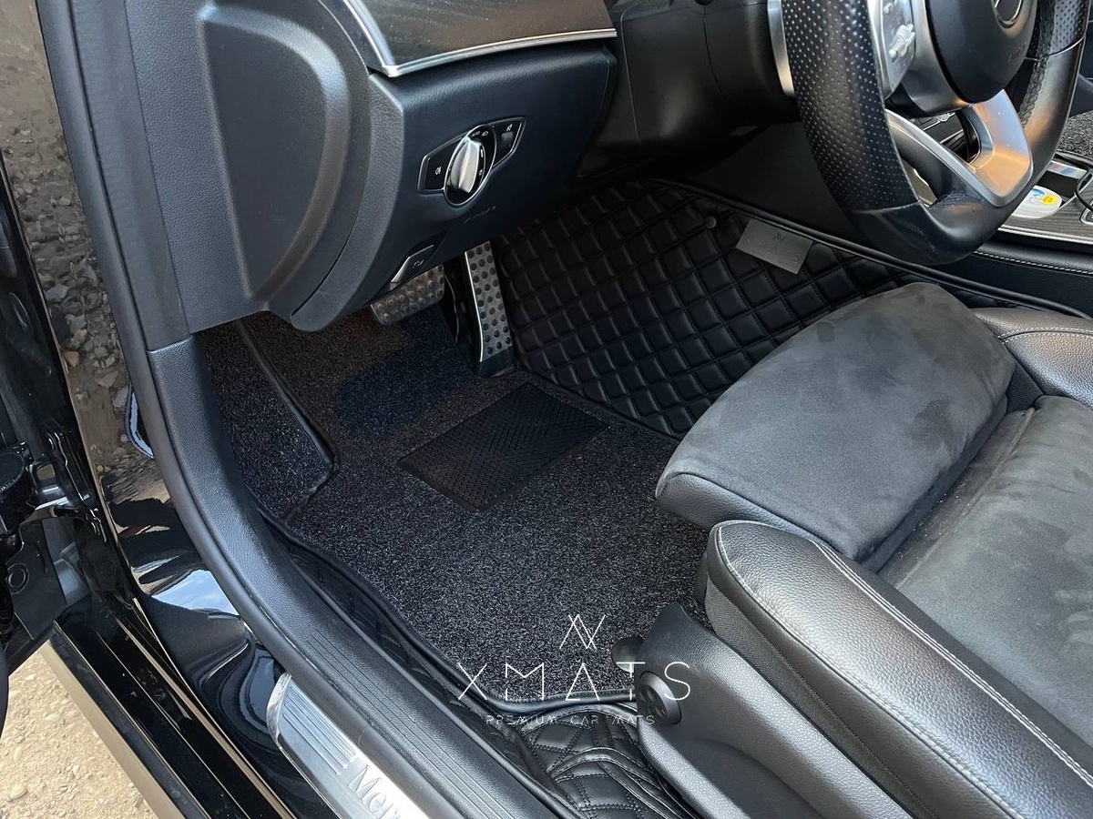 Коврики из экокожи в салон на Mercedes-Benz E-Class W213