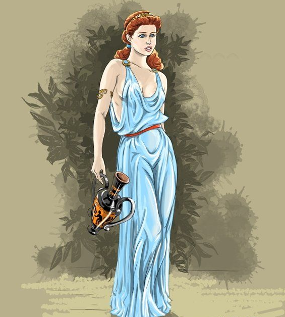 Греческая девушка