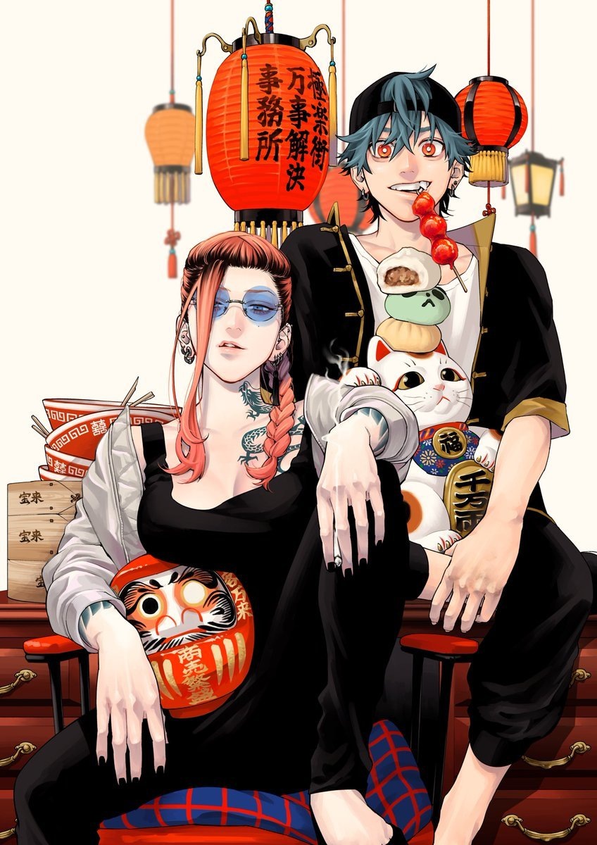 Главные герои уже цепляют своей внешностью