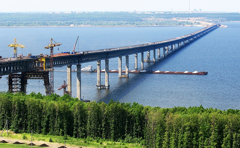 Россия: строители моста через Волгу рядом с Тольятти обидели жителей Самарской области. Фото из Яндекс картинки