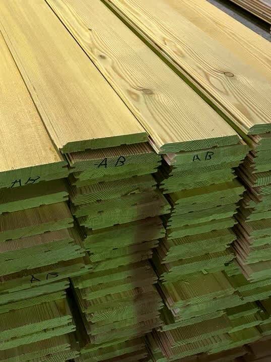 Имитация бруса лиственница