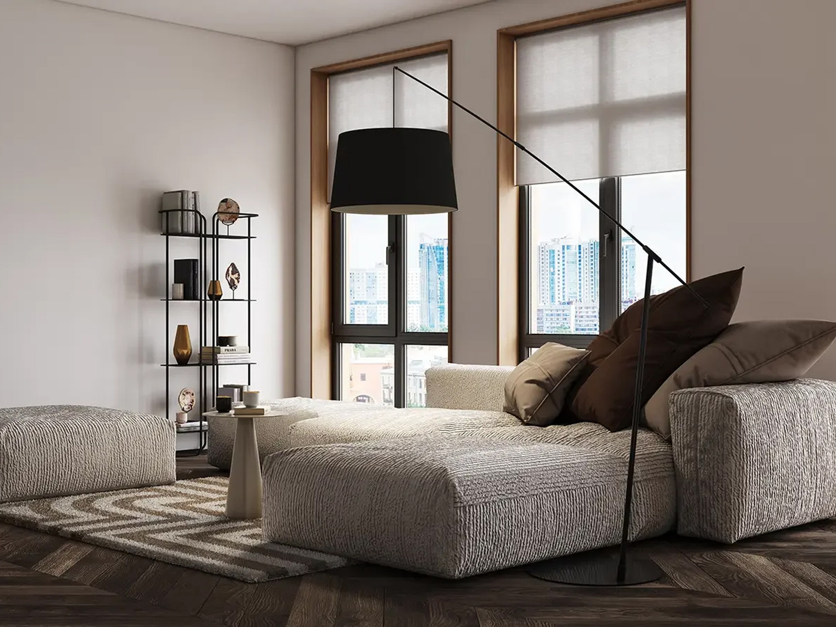 Большой модульный диван Sorrento