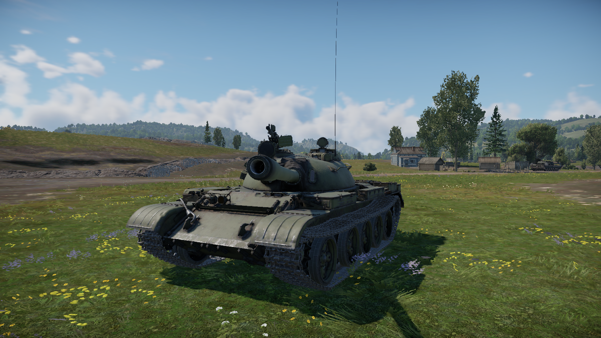 ТО-55 на пробном выезде