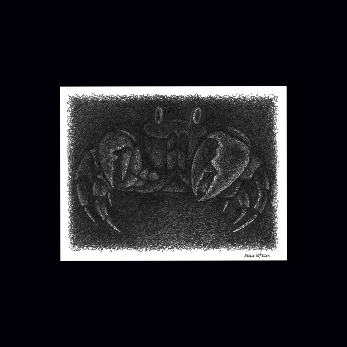 Эпизод 6: Атлантический краб-призрак / Один из выживших аборигенов планеты НИБИРУ (Фотоизображение картины является объектом авторских прав и охраняются в соответствии с законодательством о защите авторских прав).