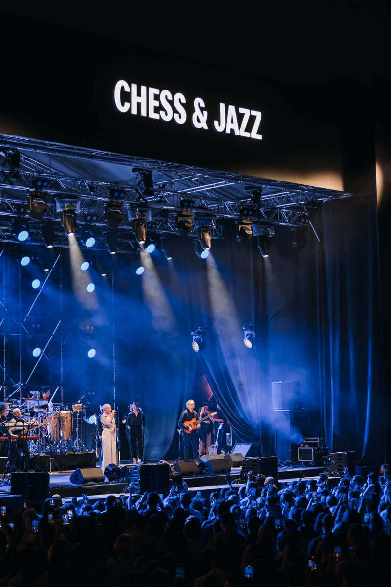    Фестиваль Chess & Jazz прошел в московском саду «Эрмитаж» (фото 2)