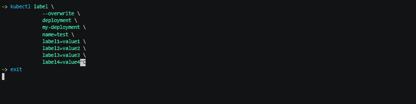    Такие команды удобнее править в редакторе