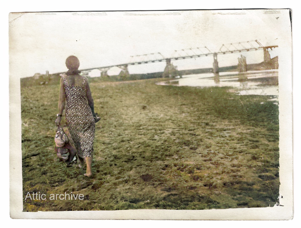 Мост через р. Сура, 1937 г. 