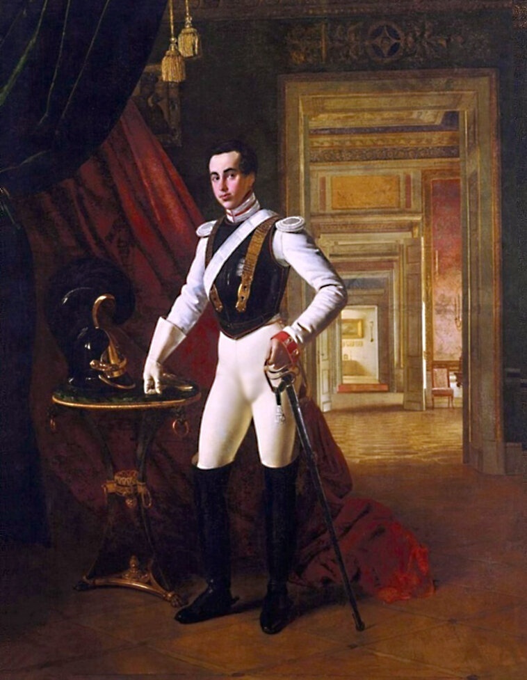 О. Кипренский. Портрет графа Д. Н. Шереметева. 1824