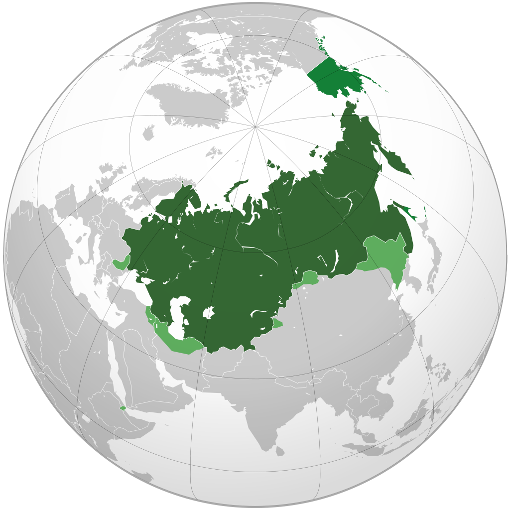 Пик Российской империи в 1865 году.