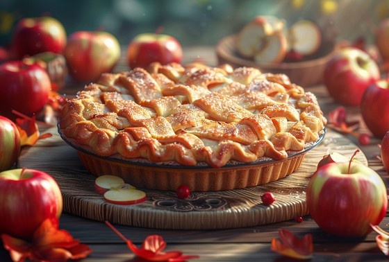    Шарлотка с изюмом и коньяком