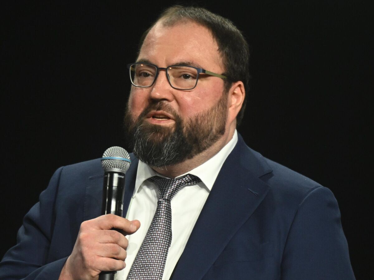    Министр цифрового развития, связи и массовых коммуникаций РФ Максут Шадаев на Международной выставке-форуме "Россия"© Фотохост-агентство РИА Новости