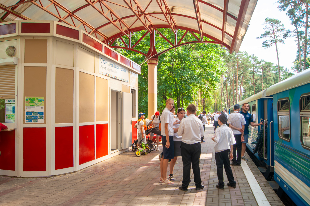 Кратово. Московская детская железная дорога.