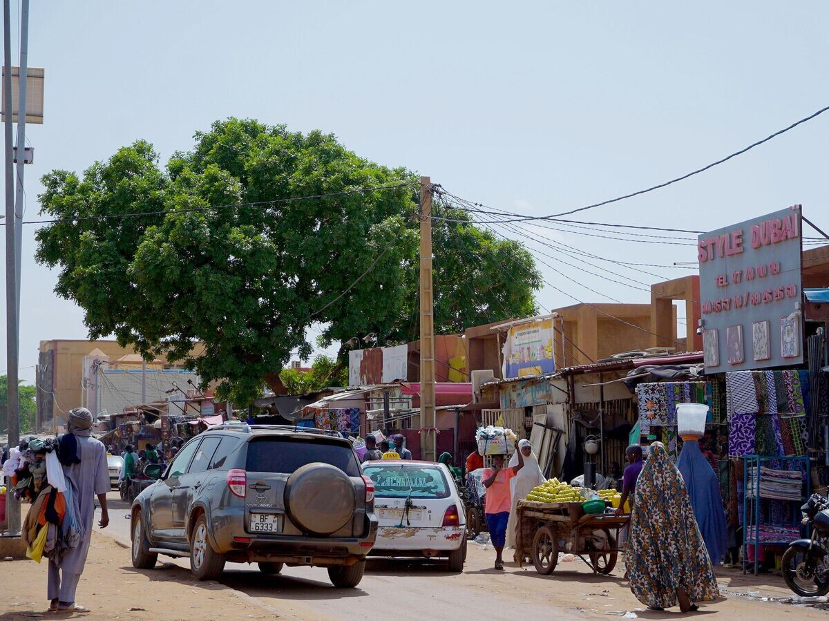    Продуктовый рынок в Ниемее, Нигер© AP Photo / Omar Hama