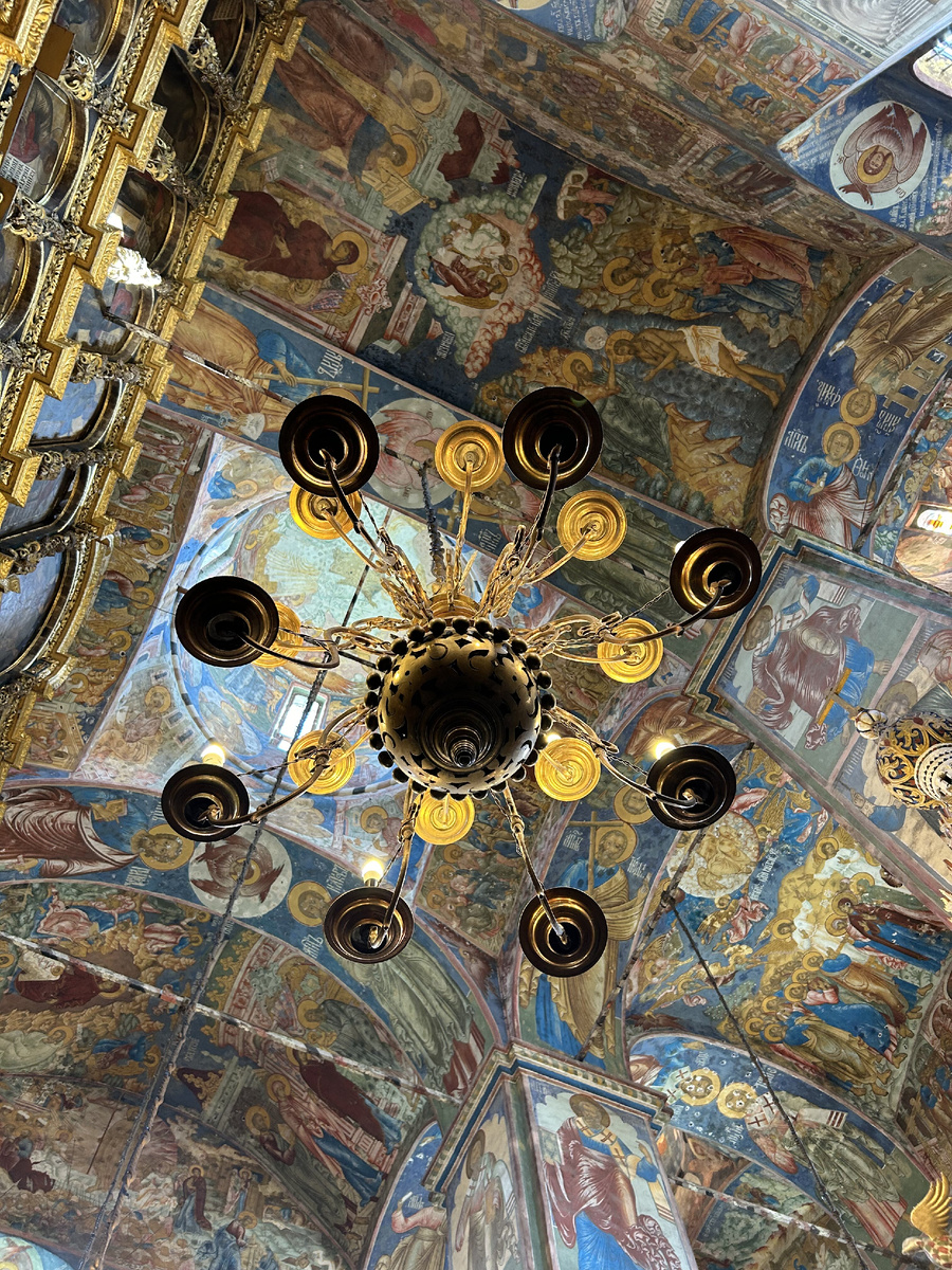 Церковь Илии Пророка. Роспись. 