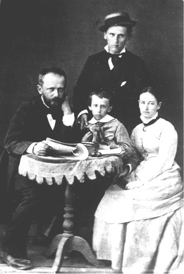 П.И. Чайковский, М.И. Чайковский, Коля Конради, Алина Конради