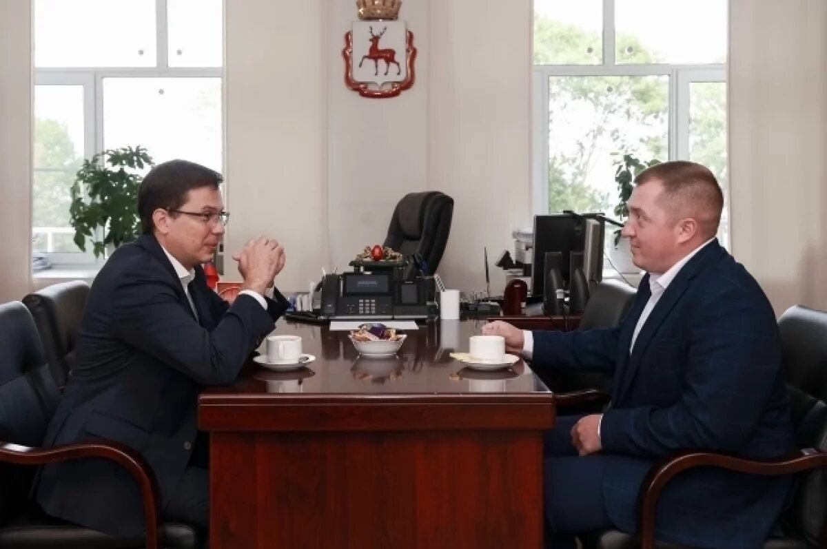    Мэр Юрий Шалабаев стал наставником участника СВО Владимира Анисимова