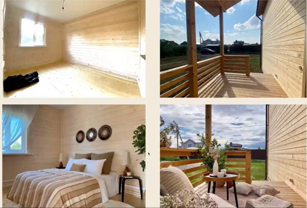 Хоумстейджинг Загородная недвижимость Террасса 