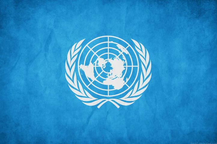 Флаг ООН.