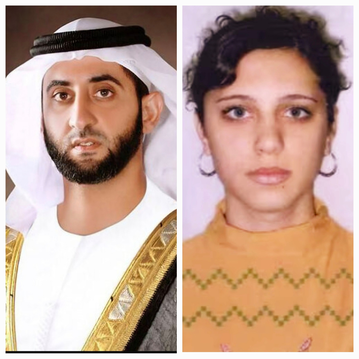 Шейх Саид аль Мактум и Наталья Алиева