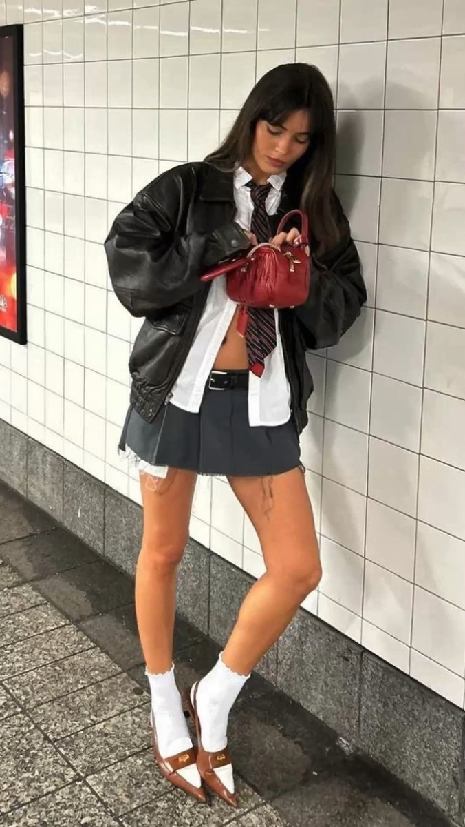 Пример рубашки в гранже