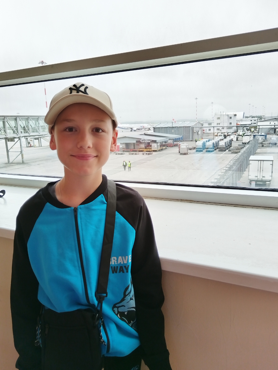 Ждём вылет из Екатеринбурга