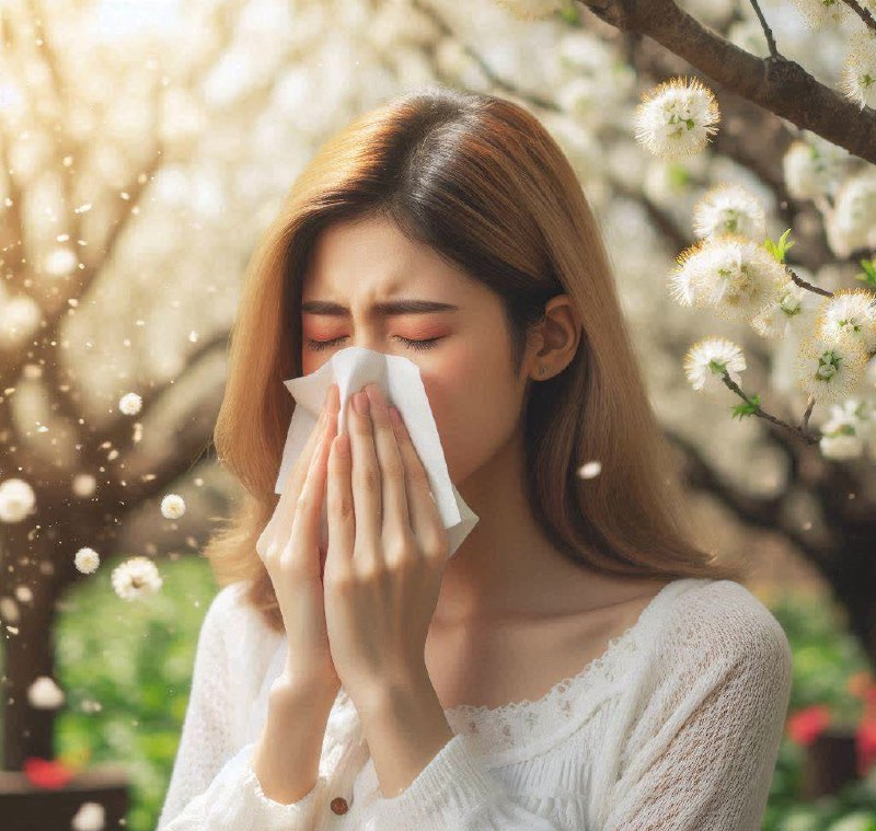 Сильная аллергическая реакция на пыльцу