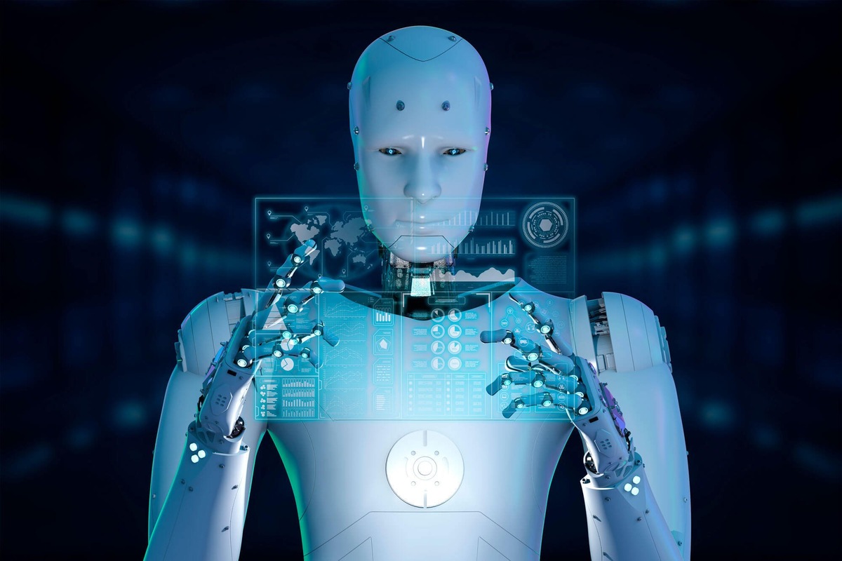 Робот совершает плохие деяния.Источник: https://pushinka.top/78201-kartinki-s-iskusstvennym-intellektom.html
