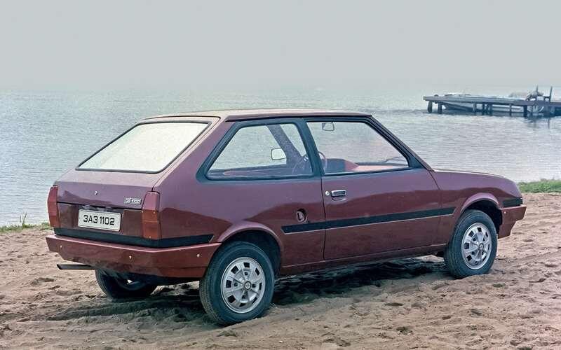    Опытный образец ЗАЗ‑1102, 1978 год.