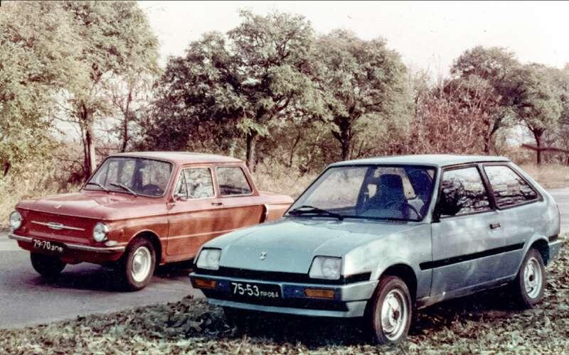    ЗАЗ‑968А и ЗАЗ‑1102, 1979 год.