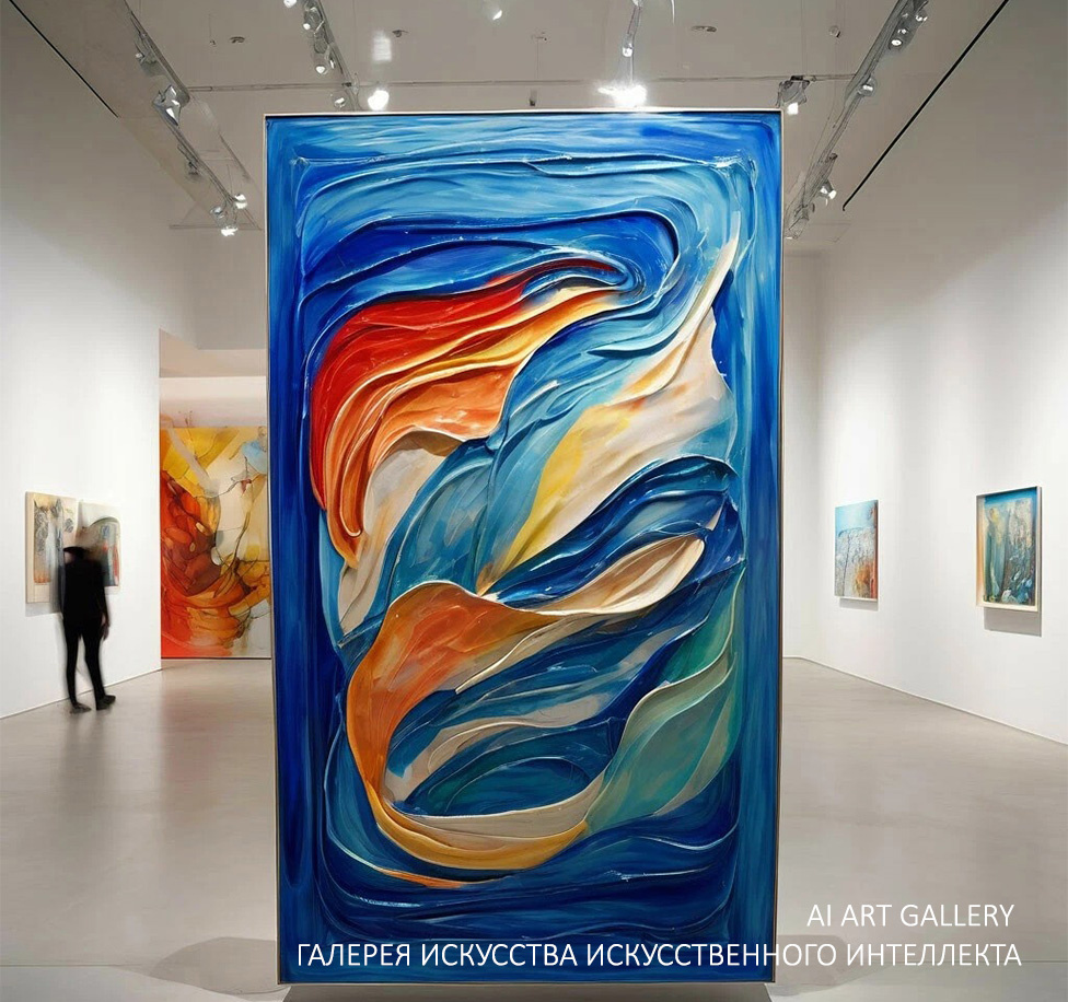 "ИИ-керамика: новое измерение в искусстве от Галереи искусства искусственного интеллекта" 2024 г.