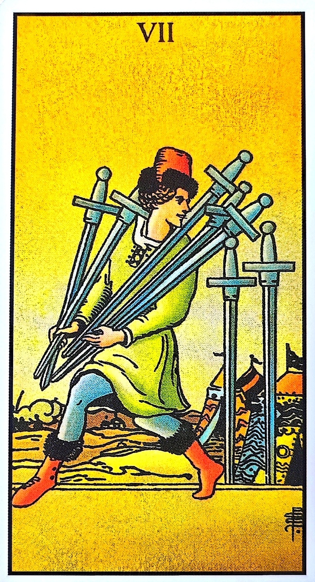 Пятёрка мечей. 