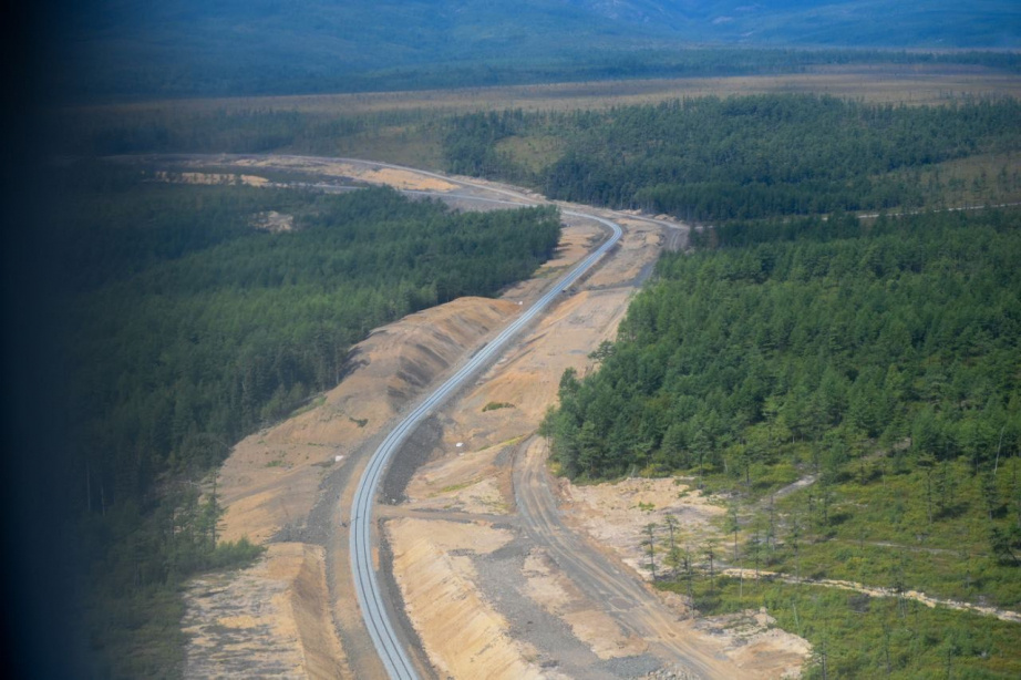© Андрей Терехин / Официальный сайт Хабаровского края / khabkrai.ru (Строительство ТЖД)