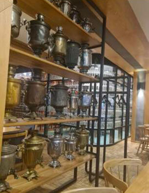 Декор ресторана. Фото автора.