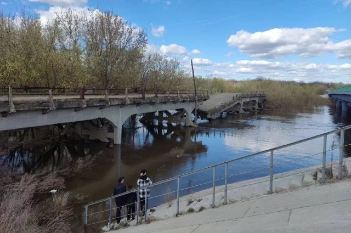    Демонтаж рухнувшего моста в Тамбовской области обойдётся в 110 млн рублей