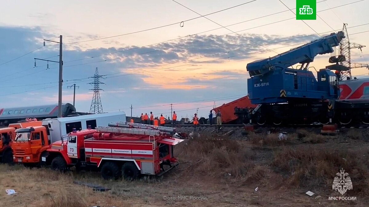 Новости волгоград крушение поезда